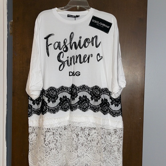 Lace Oversized Tshirt It46xl 